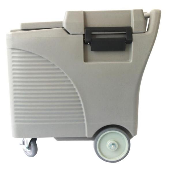 Quality Adjustable 200lb Mobile Ice Caddy Plastic With Wheels wholesale