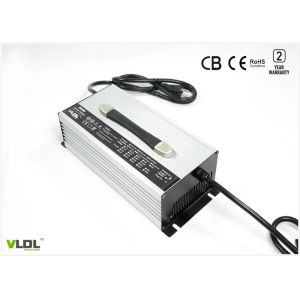 2000W 24V 60A Sealed Lead Acid Battery Charger Silver Black 330*150*90MM