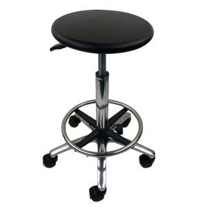 440*410mm ESD Saddle Swivel Chair Injection Molded Backrest Esd Stool Chair