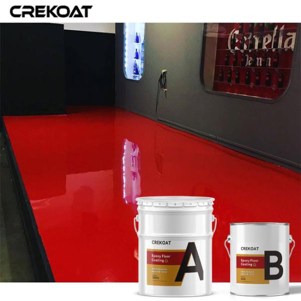 MSDS Seamless Installation Non Slip Epoxy Floor Coating Increases Traction And
