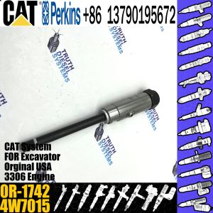 Fuel Injector 4W7015 0R-3419 0R-1742 For Caterpillar Excavator Engine 3204