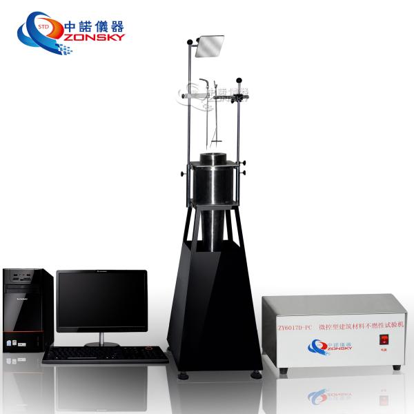 ISO1182 Non Combustibility Test Machine For Building Material / Non Flammability