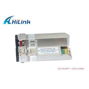 Gigabit Ethernet 10G CWDM SFP+ Optical Transceiver Module 1430nm Wavelength