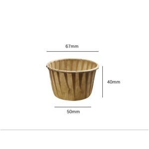 LFGB Mini Baking Muffin Cups Grease Proof Cupcake Liners For Wedding Party