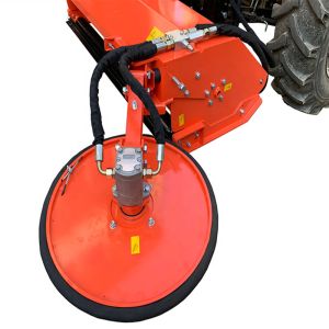 China 40hp Hitch Mounting Lawn Rotary Drum Mower 1690mm Hydraulic Cylinder on sale
