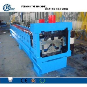 Chain Drive Ridge Cap Roll Forming Machine 5T Weight 0.3-0.8mm Thickness