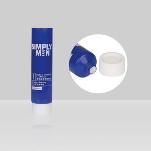 Plastic Empty Custom Cosmetic Tubes Squeeze D25mm 20-60ml With Frosted Bright