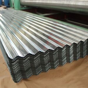 Cheap Astm A653 Galvanized Metal Roof Sheet 600mm Width with Regular Spangle for sale