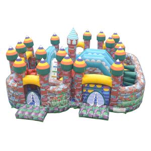 China 15oz PVC Inflatable Rose Funcity Theme Park Digital Printing on sale