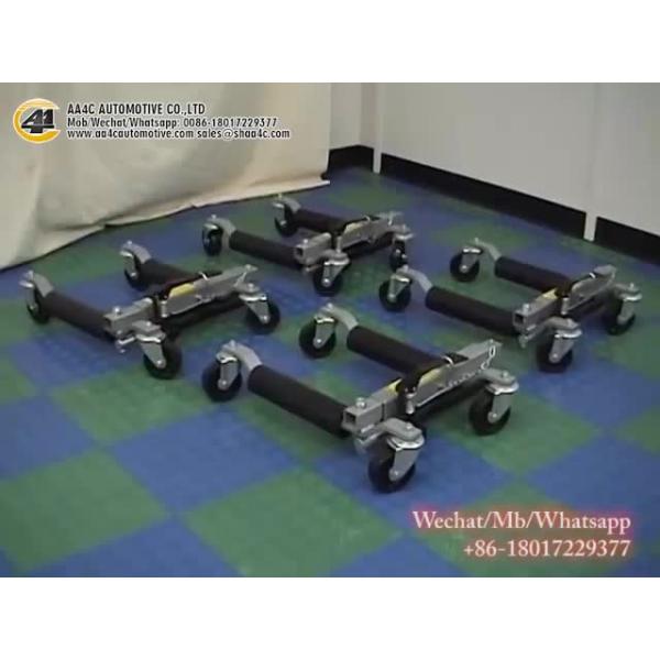 AA4C 9 inches mechanical Car Go Jack Car Dolly Car Wheel Moving Dolly Vehicle