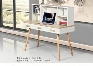 Cheap Flexible MDF Computer Desk , Study Table Computer Table Good Practicality for sale