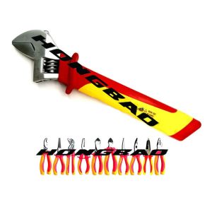 8 10 12" 200mm 250mm 300mm 1000V VDE Hand Tools Set Vde Adjustable Wrench 1000V