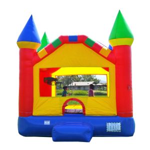Unisex 2024 Commercial Inflatable Castle Bounce House with Slide Customized Size