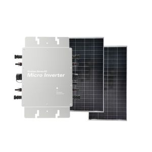 Wifi 2000w Wifi Grid Tie Solar Micro Inverter With Limiter Aluminum Alloy