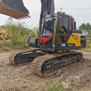 Korea Made Crawler Original Used Volvo EC210 EC210D Excavator in Good Condition
