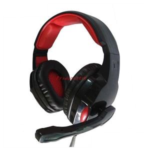 Cheap customized gaming headphone with sound reduction for ps4 computer game with DC jack and USB commector for sale
