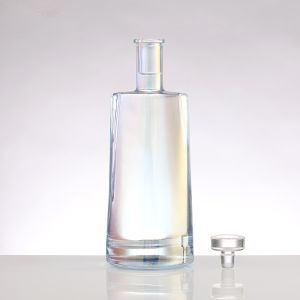 Colorful Glass Liquor Bottle with Customizable Sealing and Aluminum Plastic PP