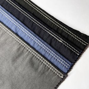 Elastic Knitted RFD Cotton Spandex Denim Fabric 320gsm Cotton Modal