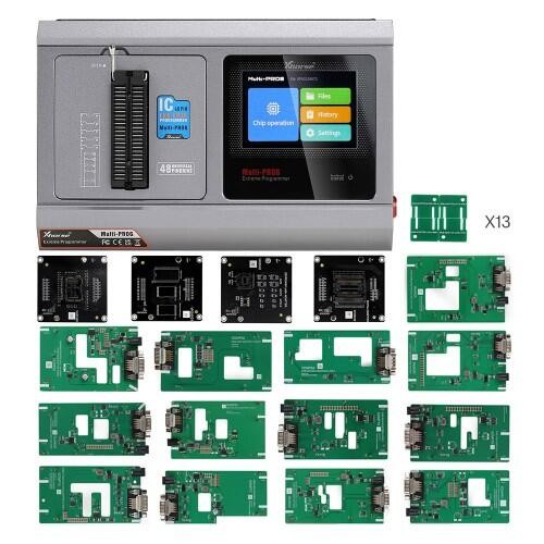 Quality Xhorse Multi Prog Multi-Prog Programmer with VH24 VH29 VH30 VH31 Adapters and MQB48 XDNPM3GL 13 Full Set Adapters wholesale