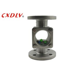 4" PTFE Gasket Borosilicate Flanged Sight Glass 150LB RF