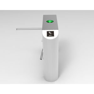 Cheap Mechanical Drive Tripod Security Gates wire drawing AC220V With Card Reader for sale