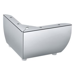 80mm high glossy shiny chrome sofa legs metal furniture legs SL-107