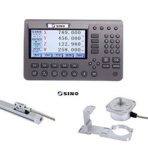 Cheap SINO Digital Readout System 3 Axis SDS200 DRO Metal LCD With Glass Linear Encoder Kit For Milling Machine for sale