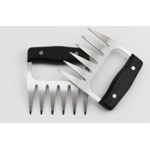 BBQ Tool Shredder  Meat Claws Metal Pulled Pork  Barbecue Claws with PP Handle