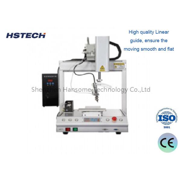 Quality Automatic Soldering Machine with Auto Cleaning & Iron Head Alignment wholesale