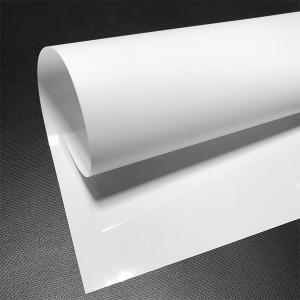 Cheap Inkjet Printable Backlit Film No Glue White Large Format Pet Film Roll for sale