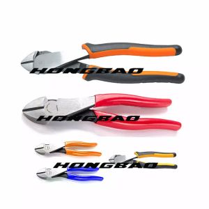 Side Cutting Diagonal Pliers 1000v 180mm 6" Bent Angle Head Body Nose 8 11 "