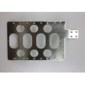 Multi Holes Tin Plated Copper Sheet / Custom Electrical Grade Copper Bar