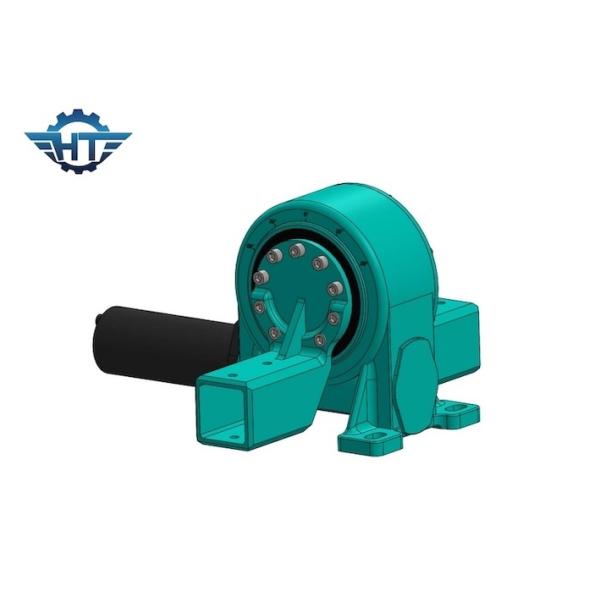 Quality VE9 Vertical Installed Solar Slewing Ring Drive With Square Tube For Sun Tracking System wholesale