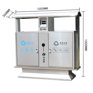 Outdoor Garbage Bin Waste Bin Metal Fabricator Stainless Steel Garbage Bin Lid