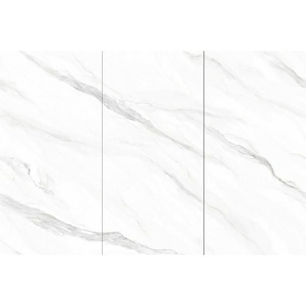 White Polished Glazed Porcelain Tile 900x1800mm Anti-Slip