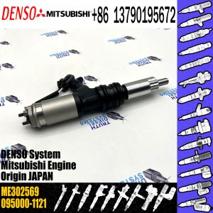 China Fuel Injector 095000-1121 0950001121 ME302569 For Mitsubishi FH FK FM 6M60T on sale