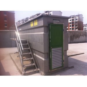 China Good stability Containerized MBR sewage treatment system , membrane water treatment on sale