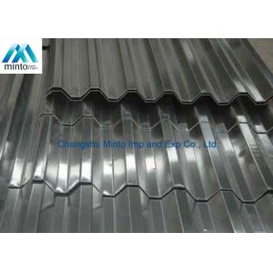 Cheap Roof Tile Hot Dipped Galvanized Corrugated Metal Roofing Panels Water Resistant for sale