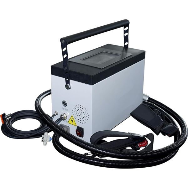 Quality 50W 100W 200w Pulse Laser Rust Removal Machine Portable Laser Cleaner for Metal Rust Cleaning Hand Held Laser Cleaning Machine wholesale
