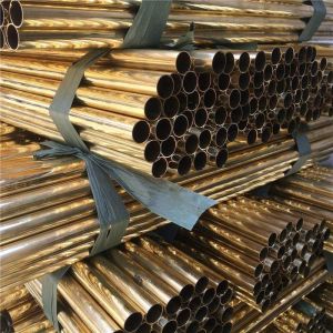China HSn70-1 Sn Copper Round Pipe 3mm Thickness Single Phase Brass on sale