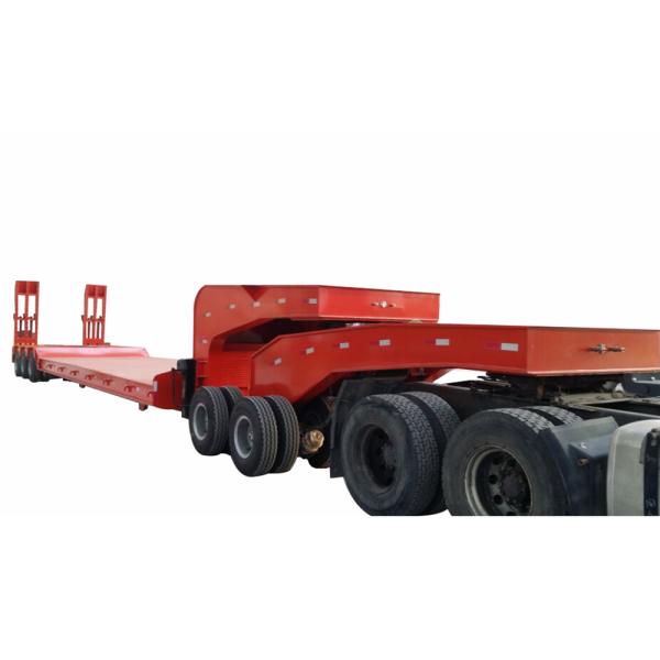 Quality High-Quality Heavy-Duty 3/4/5-Axle Lowbed Trailer 80T 90T 100T Hydraulic Detachable Gooseneck Lowboy Semi-Trailer wholesale
