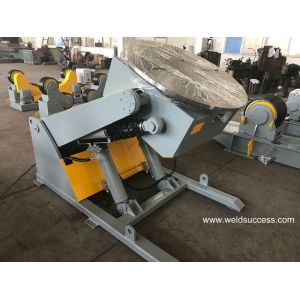 1T Pipe Hydraulic Welding Positioner Heavy Load With 1000mm Table Diameter