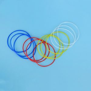 REACH Certified Customized Silicone O-Ring in Red and Black with Heat Resistant