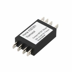 China Home Appliance KSD301 Thermostat Compact 50*50*50mm Size 16A Current for Precise Temperature Control on sale