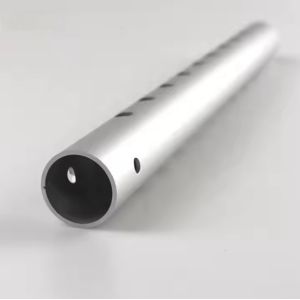 Custom 6061 6063 T5 T6 Anodized Cnc Machining Punched Perforated Aluminum Round