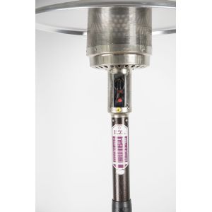 China Stainless Steel Outdoor Gas Heater , Propane Mushroom Heater 50mm*850mm Main Pole on sale