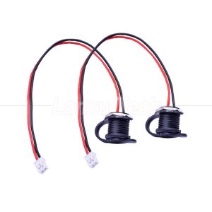 Waterproof Cap USB Type C Female Socket Jack to 2 Pin PH 2.0 XH 2.54 SH1.0 VH ZH