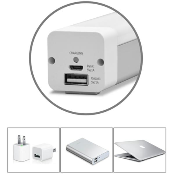 USB power bank rechargeable outdoor emergency portable LED light