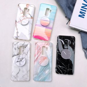 China Samsung & Huawei TPU marble case with holder, Samsung S7 edge TPU marble case with holder, Samsung Note 8 case on sale