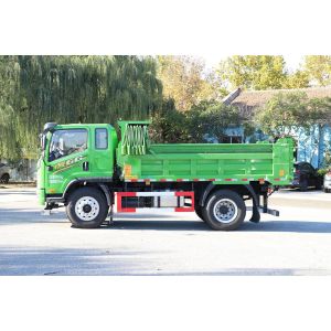 Qingdao Jiefang Dump Truck Tiger 6G 200HP 10-Speed Diesel One-Row And A Half Cab